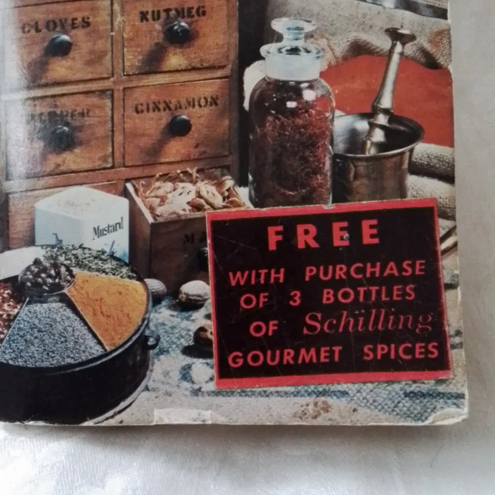 Vintage Spices of the World Cookbook by McCormick Paperback